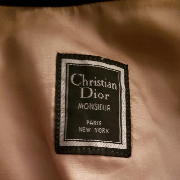 Christian Dior Gray Men's Overcoat Coat 38R - Picture 5 of 6